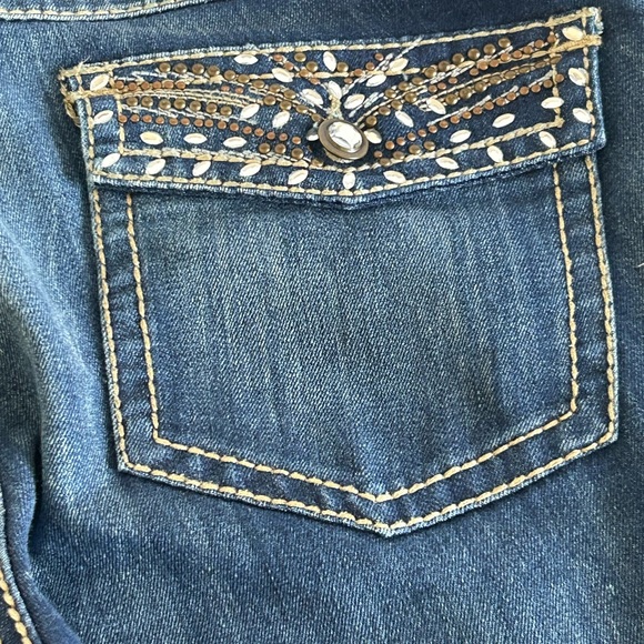 INC Denim Curvy Fit Boot Leg 12 - Picture 8 of 10